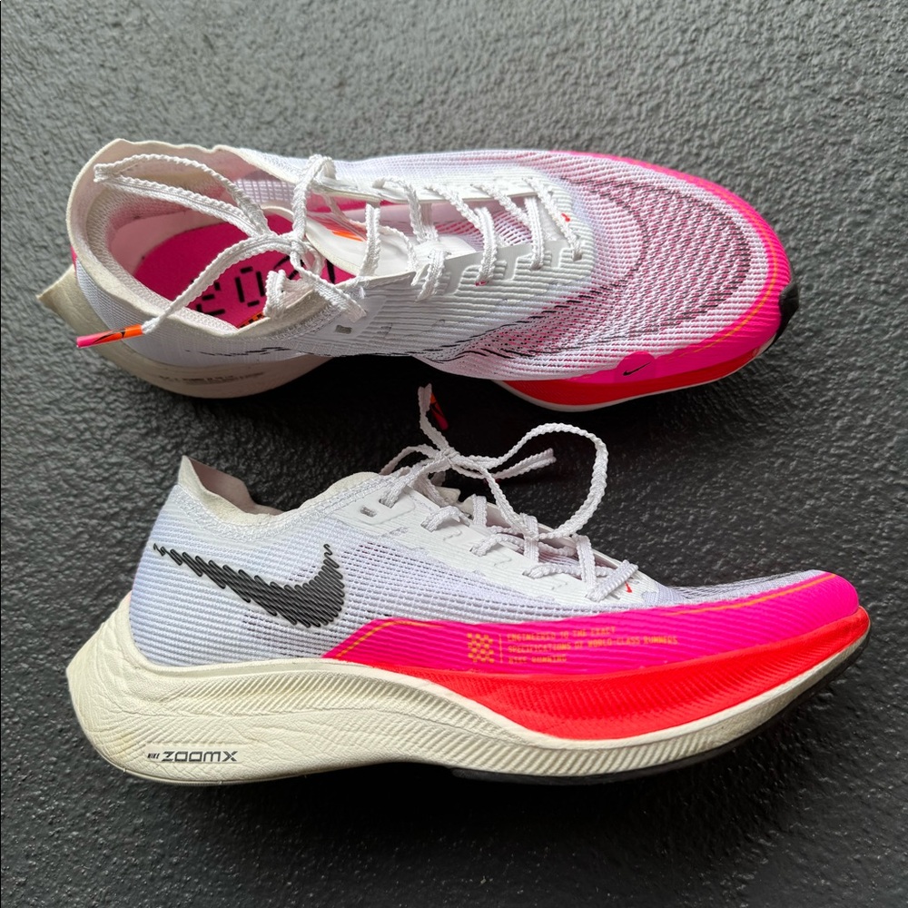 ZOOMX VAPORFLY NEXT% 2 RAWDACIOUS - SIZE 6 MEN US - - 7.5 US WMNS